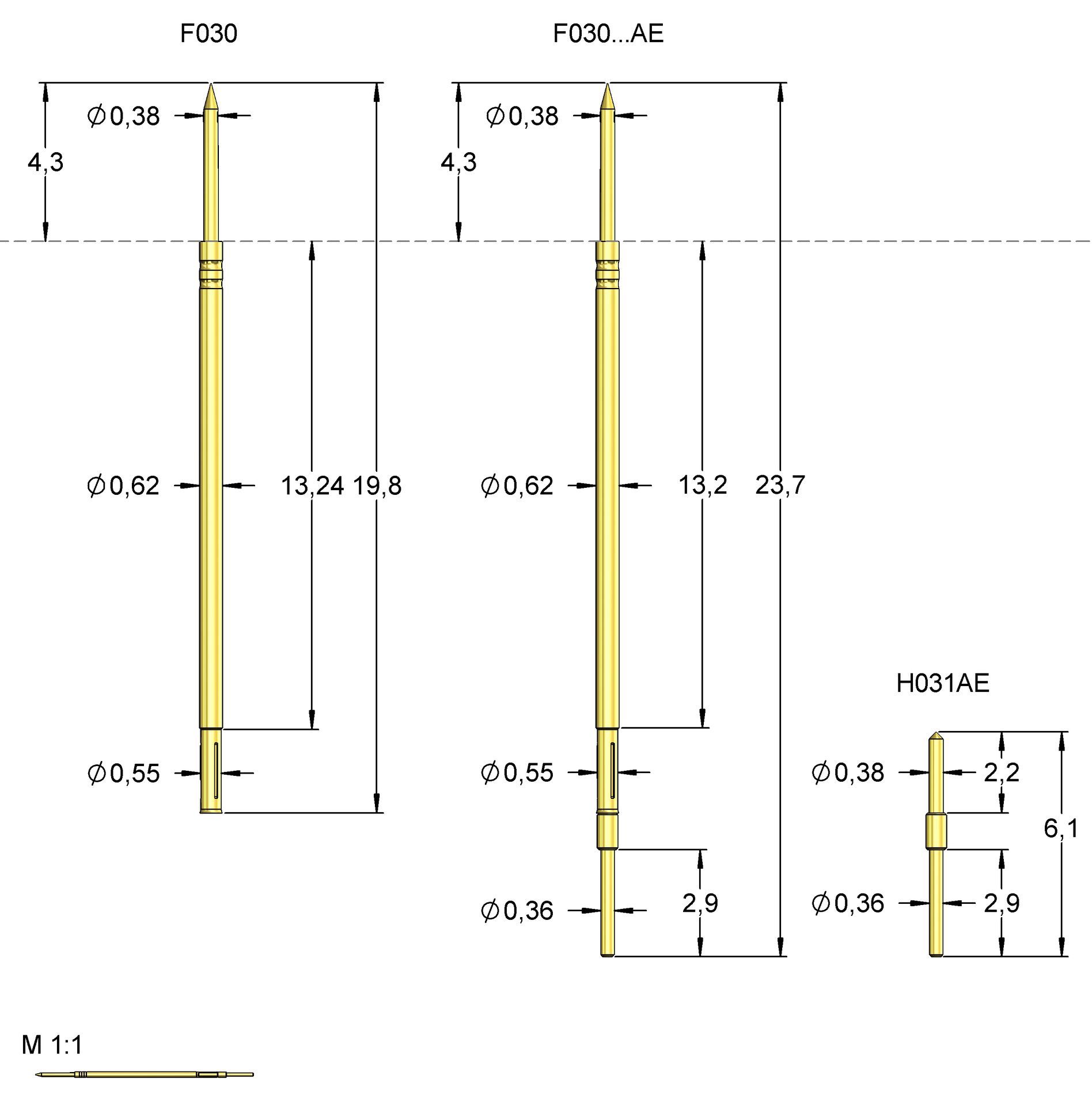 F03018E038M030AE