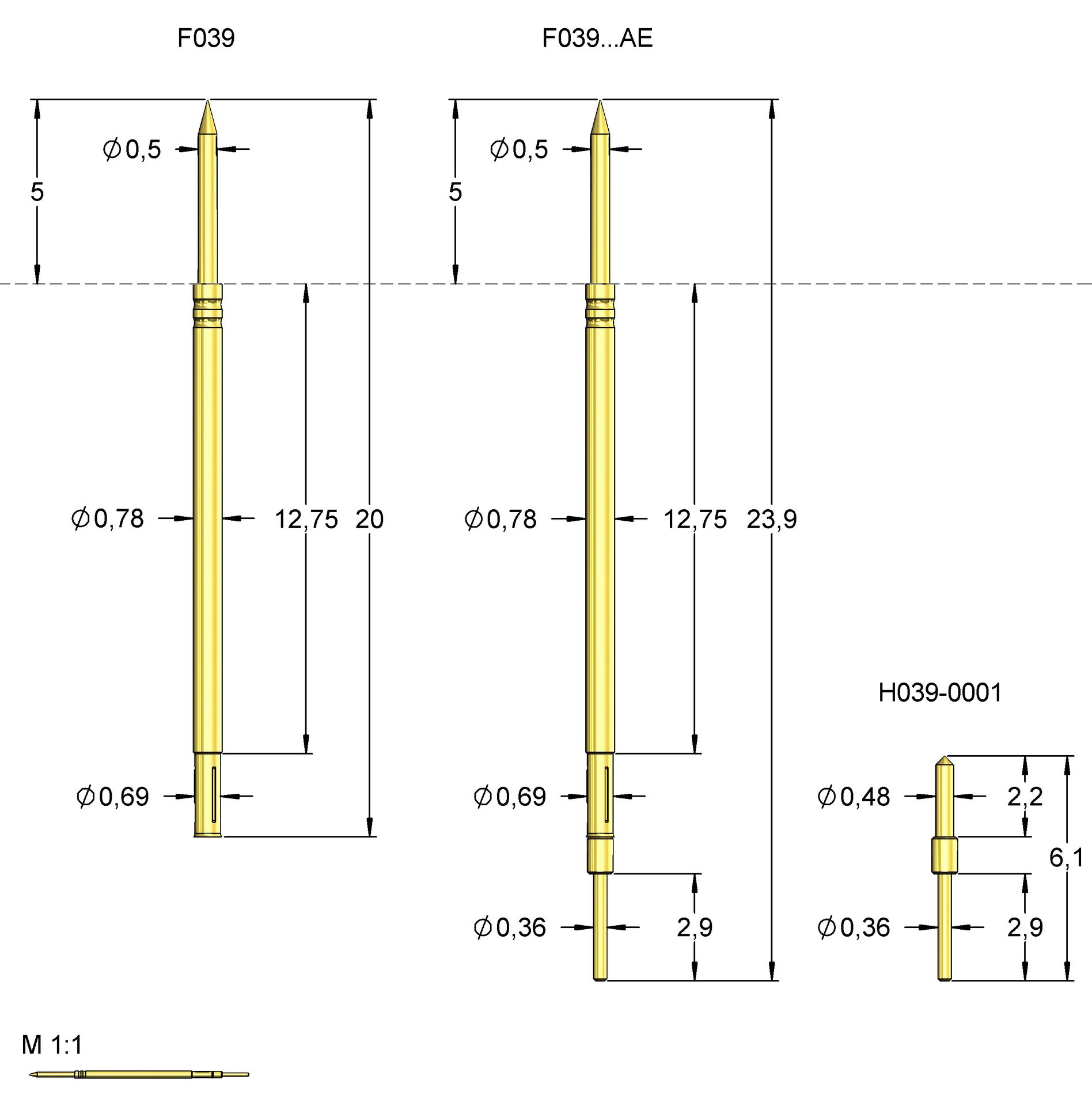 F03918E050M130AE