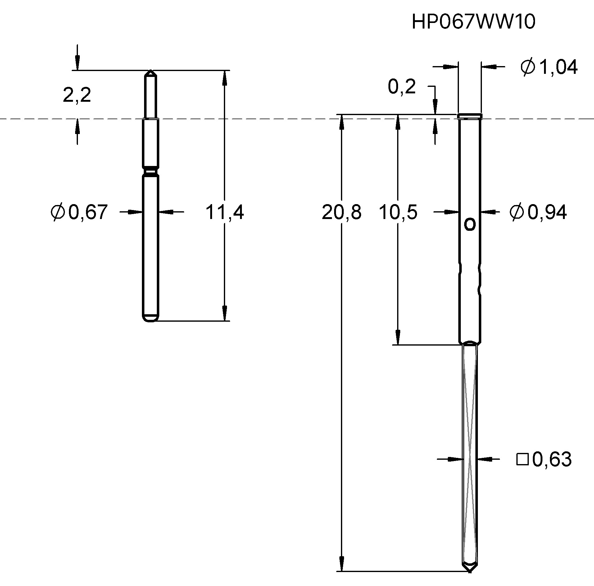 P06712B100G075L114ST