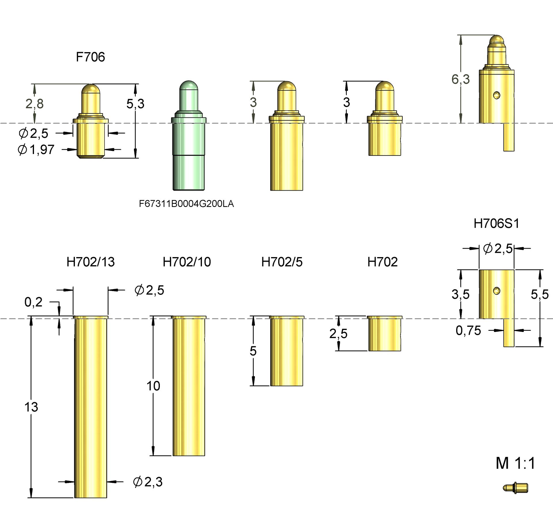 P19711B130G100TL053ST
