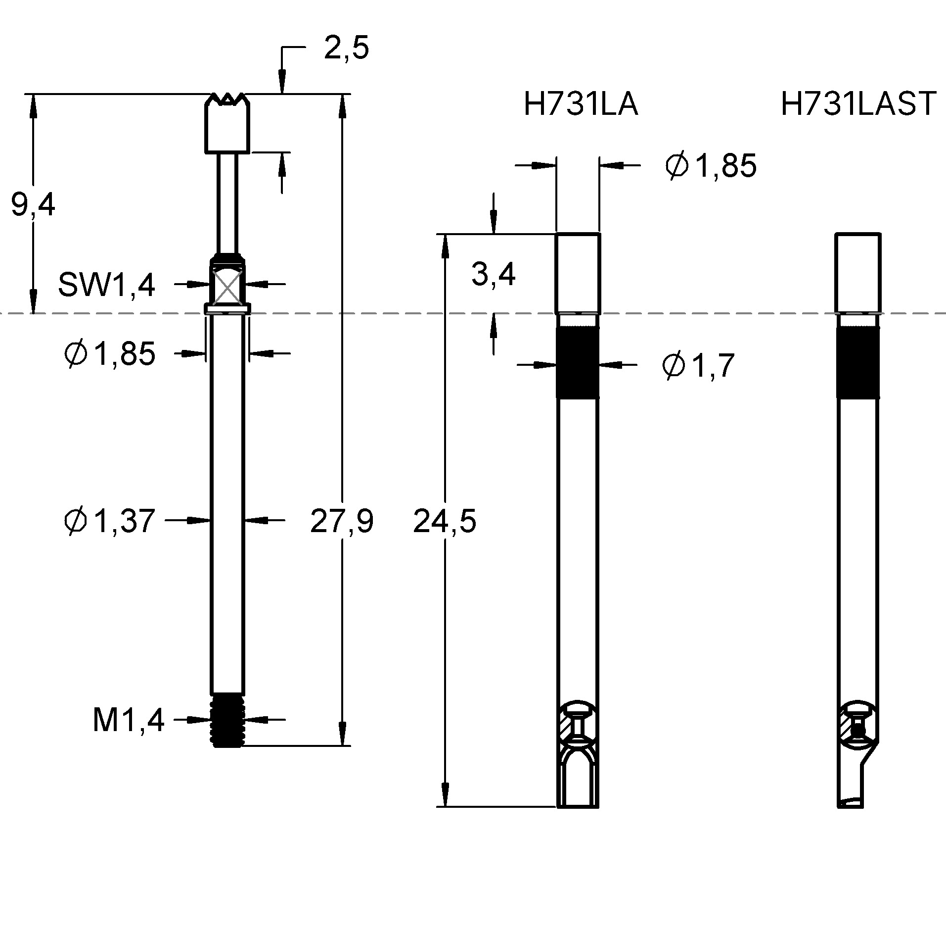 F73111B050G100