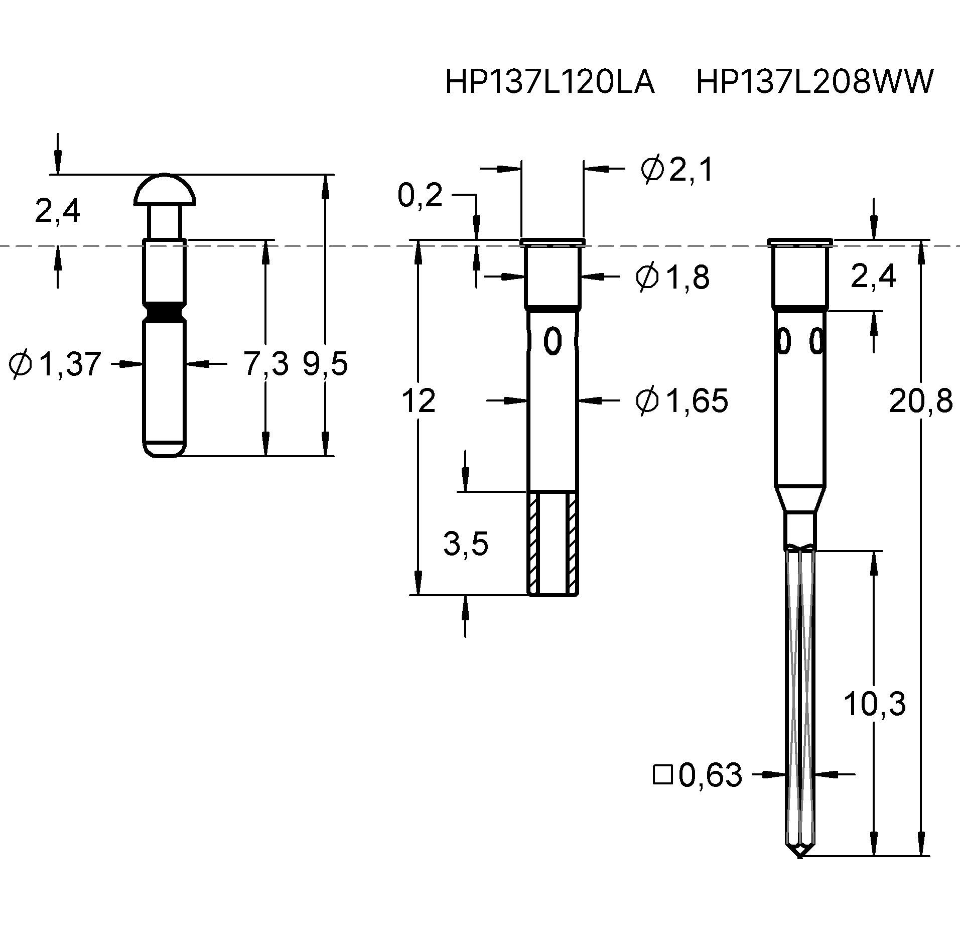 HP137L120LA